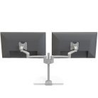 Forming Function Hold Dual Monitor Arm, for 2 monitors, up to 27", with mechanical spring, 14kg, VESA 75/100, Silver
