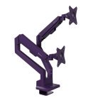 Arozzi Alzare Neo Duo Gas Spring - monitor stand, Purple, 17"-34", 9 kg
