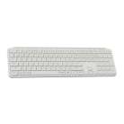 Keychron B6 Pro Wireless Ergonomic Keyboard, Ivory White
