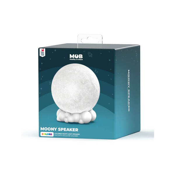 MOB Moony -Bluetooth-kaiutin valolla MOB Moony -Bluetooth-kaiutin valolla