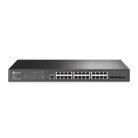 TP-LINK JetStream 24-Port Gigabit L2+ Managed Switch with 4 SFP Slots TP-LINK JetStream 24-Port Gigabit L2+ Managed Switch with 4 SFP Slots