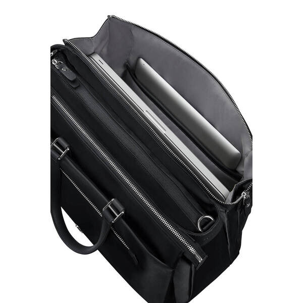 Samsonite Tote Karissa Evo - datorv&auml;ska, svart, 14.1&quot;