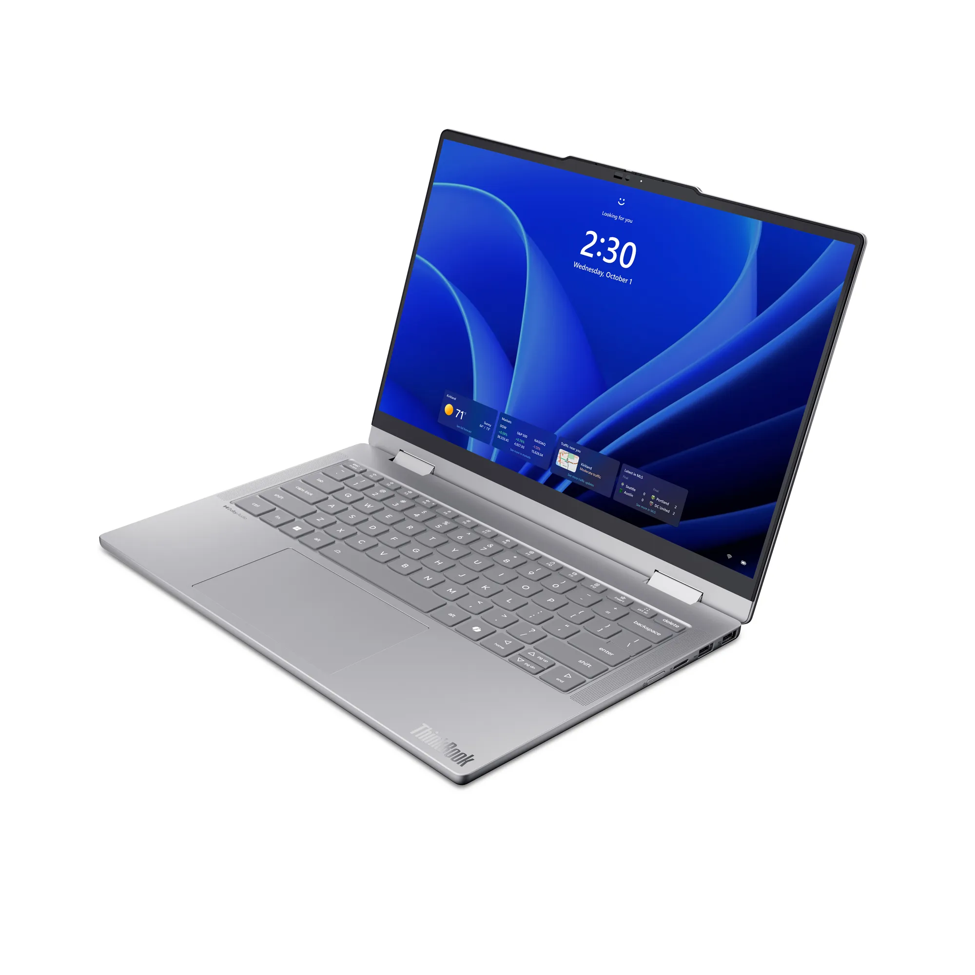 Lenovo ThinkBook 14 2-in-1 Gen 6 14.0" Ultra 5 325, 16 GB, 512 GB, Win 11 Home - b&auml;rbar dator, luna gr&aring;