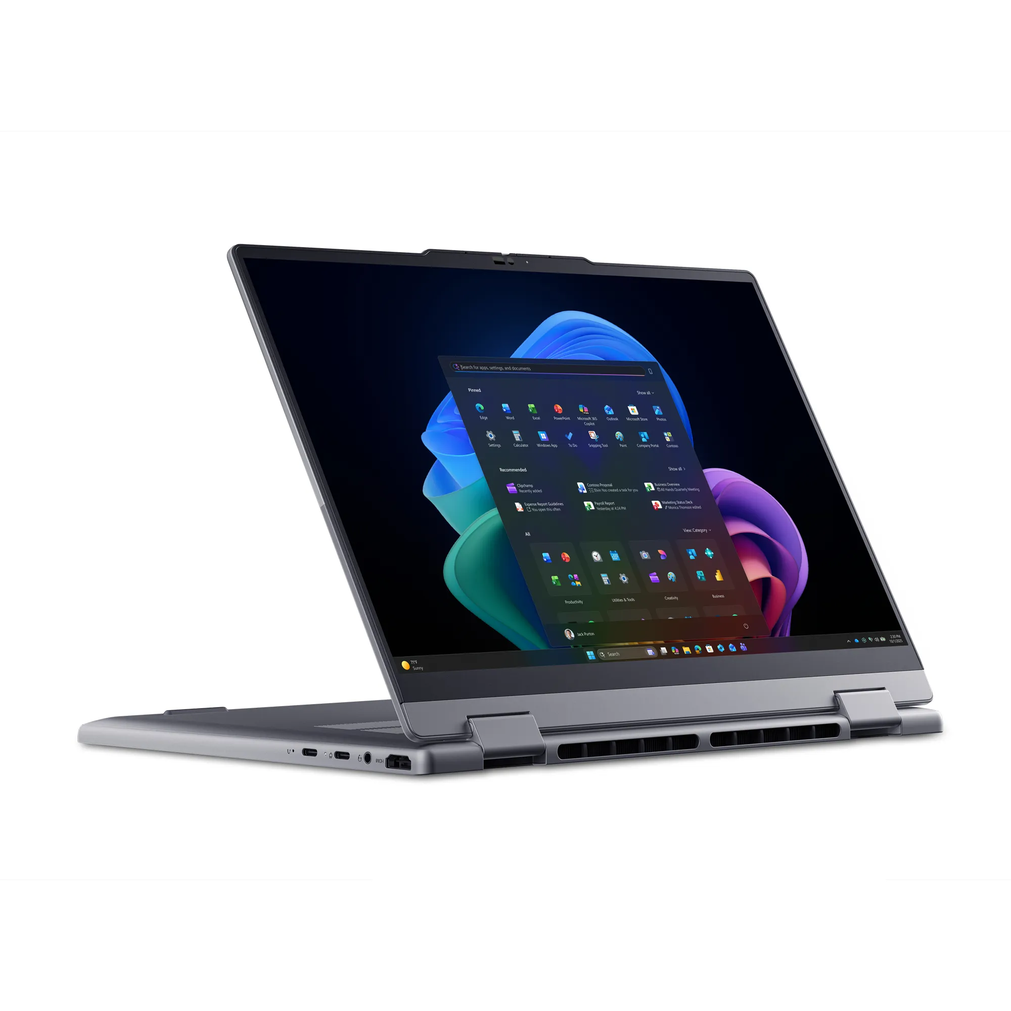 Lenovo ThinkBook 14 2-in-1 Gen 6 14.0" Ultra 5 325, 16 GB, 512 GB, Win 11 Home - b&auml;rbar dator, luna gr&aring;