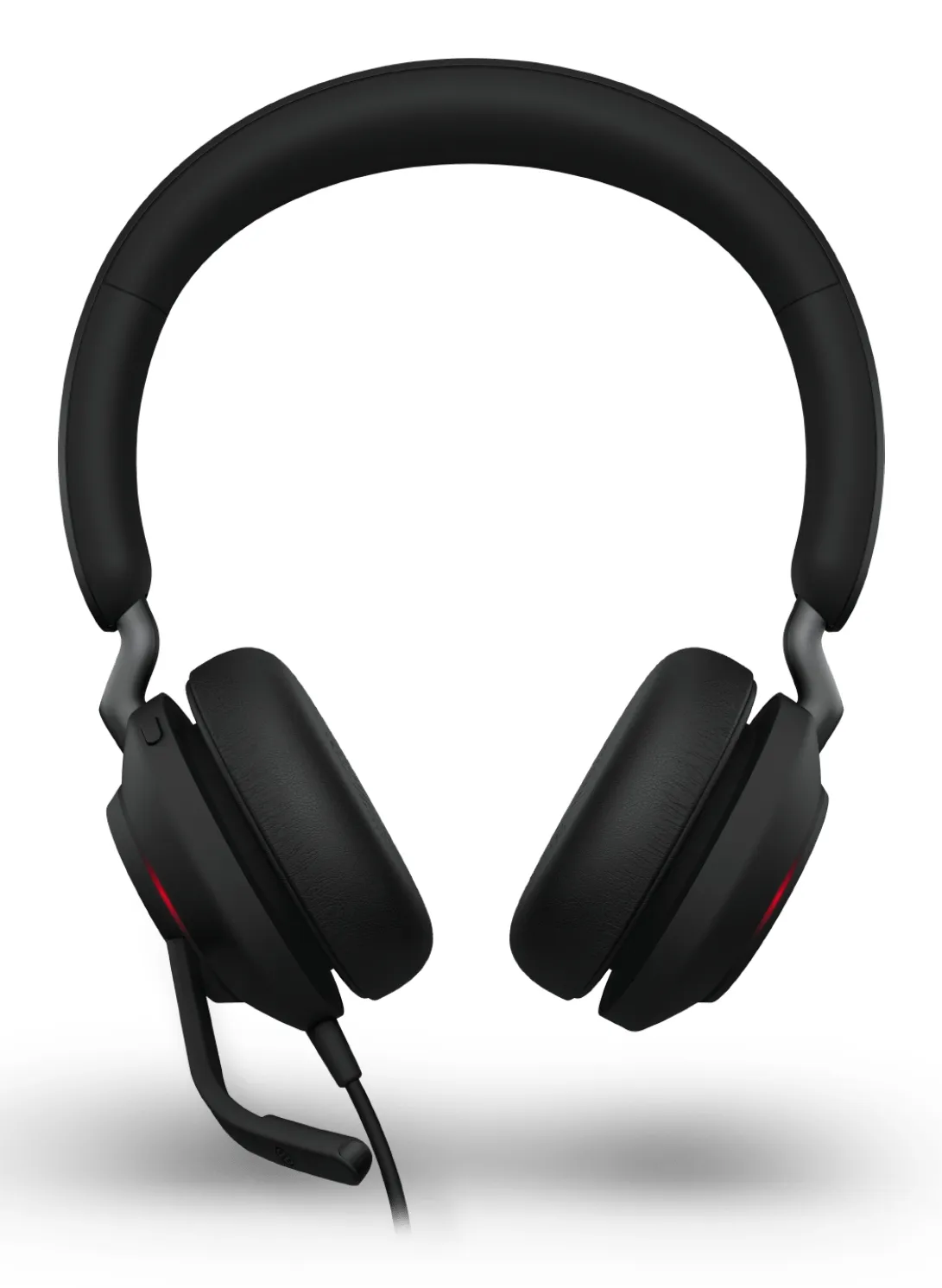 Jabra Evolve2 40 SE UC -kuulokemikrofoni + USB-A/C-sovittimet, musta
