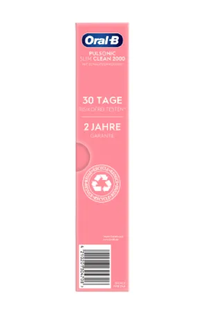Braun Oral-B Pulsonic Slim Clean 2000 - electric toothbrush, pink