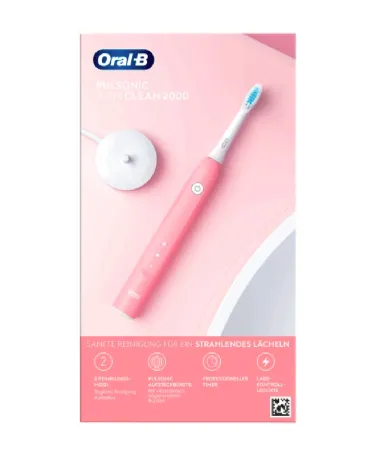 Braun Oral-B Pulsonic Slim Clean 2000 - electric toothbrush, pink