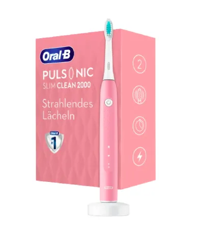 Braun Oral-B Pulsonic Slim Clean 2000 - electric toothbrush, pink