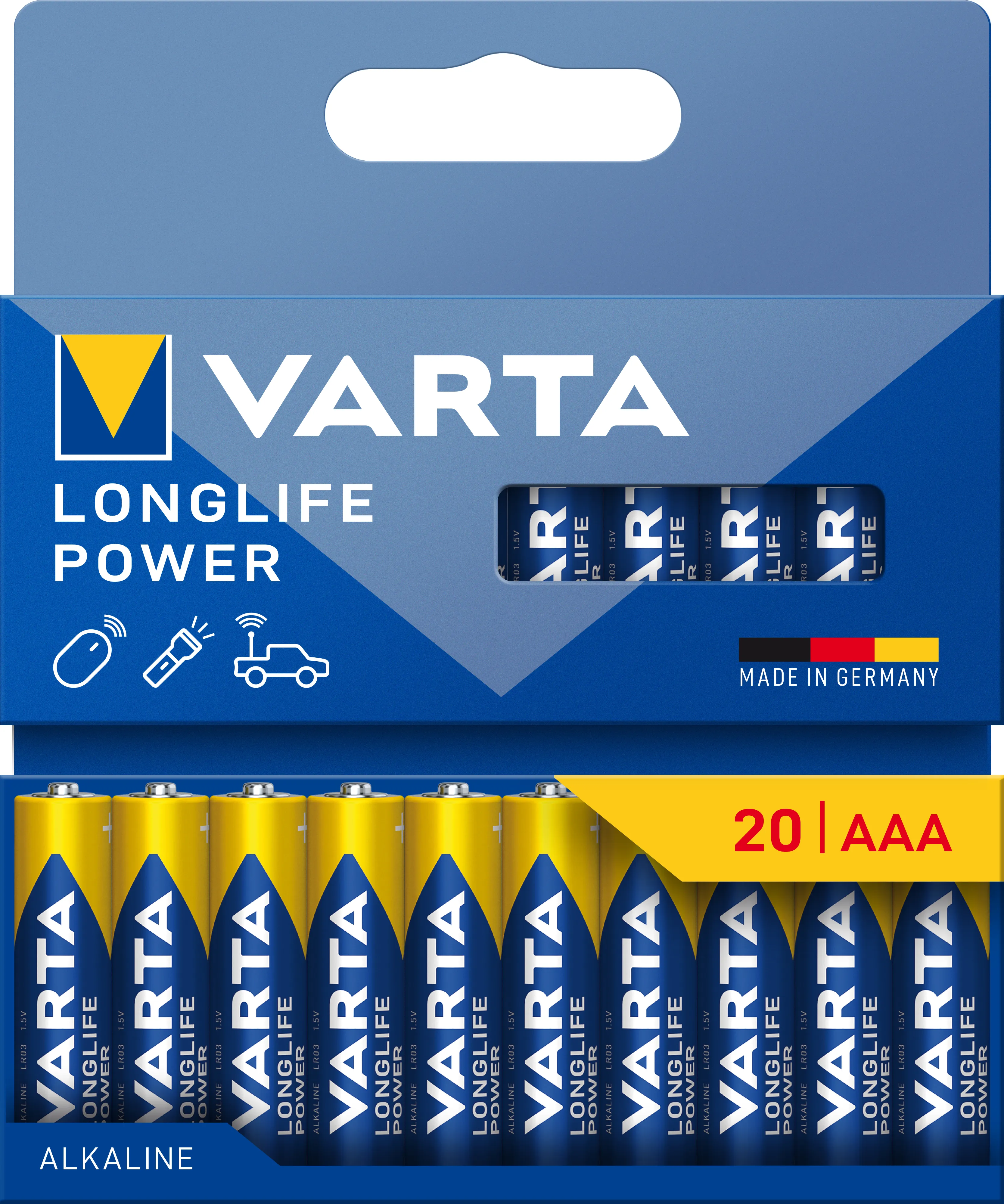 VARTA Longlife Power AAA/LR03 - Alkaline battery
