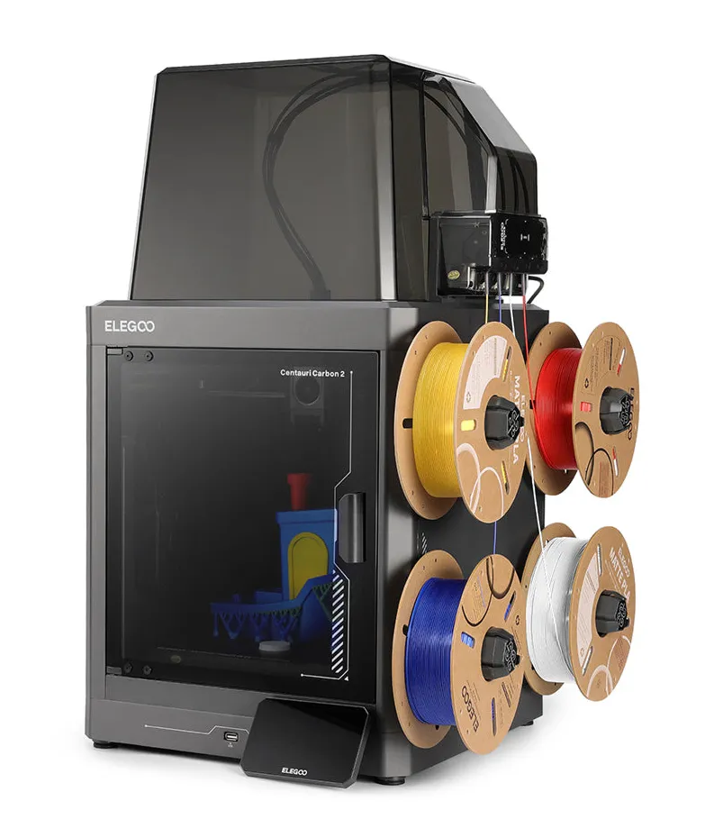 ELEGOO Centauri Carbon 2 Combo 256 mm -3D-tulostin