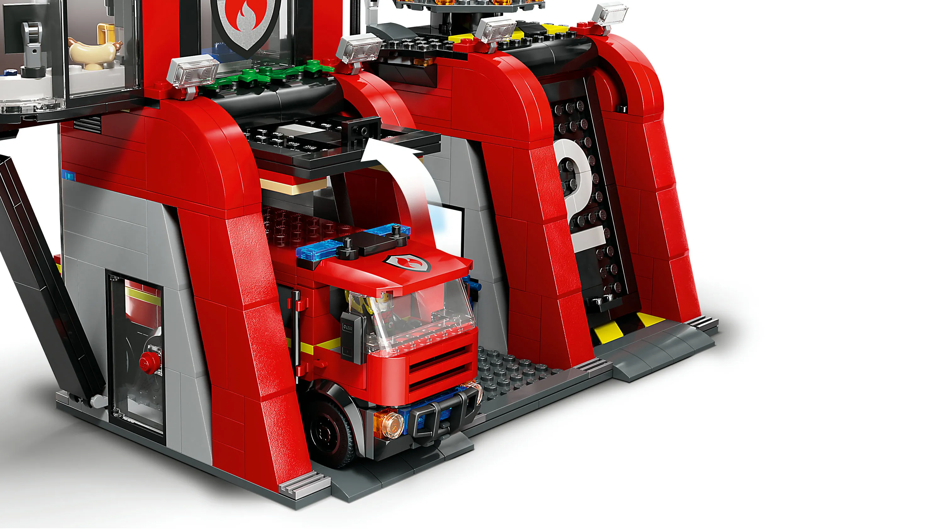 Lego City Paloasema ja paloauto 60414