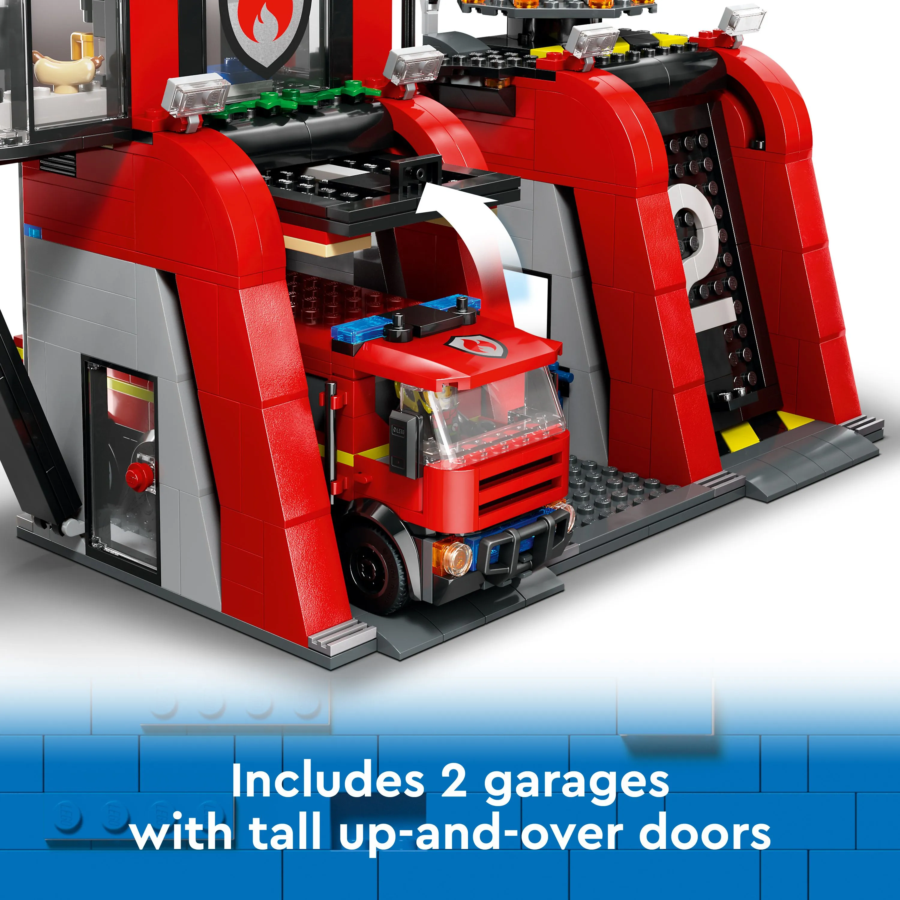 Lego City Paloasema ja paloauto 60414