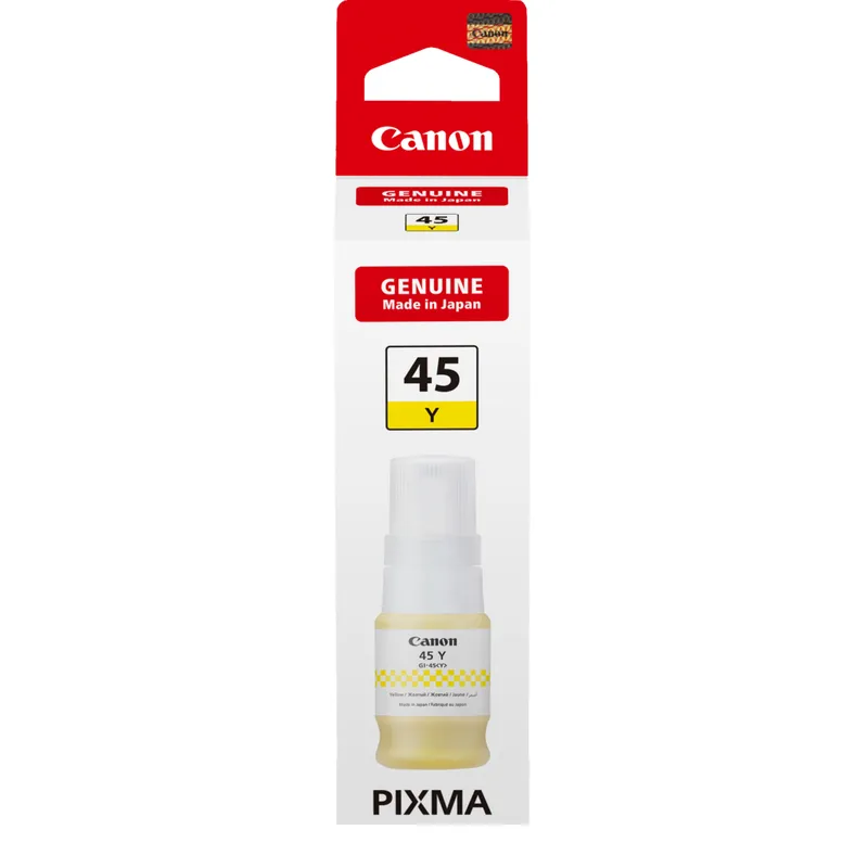 Canon GI-45 -mustepullo, 40 ml, keltainen
