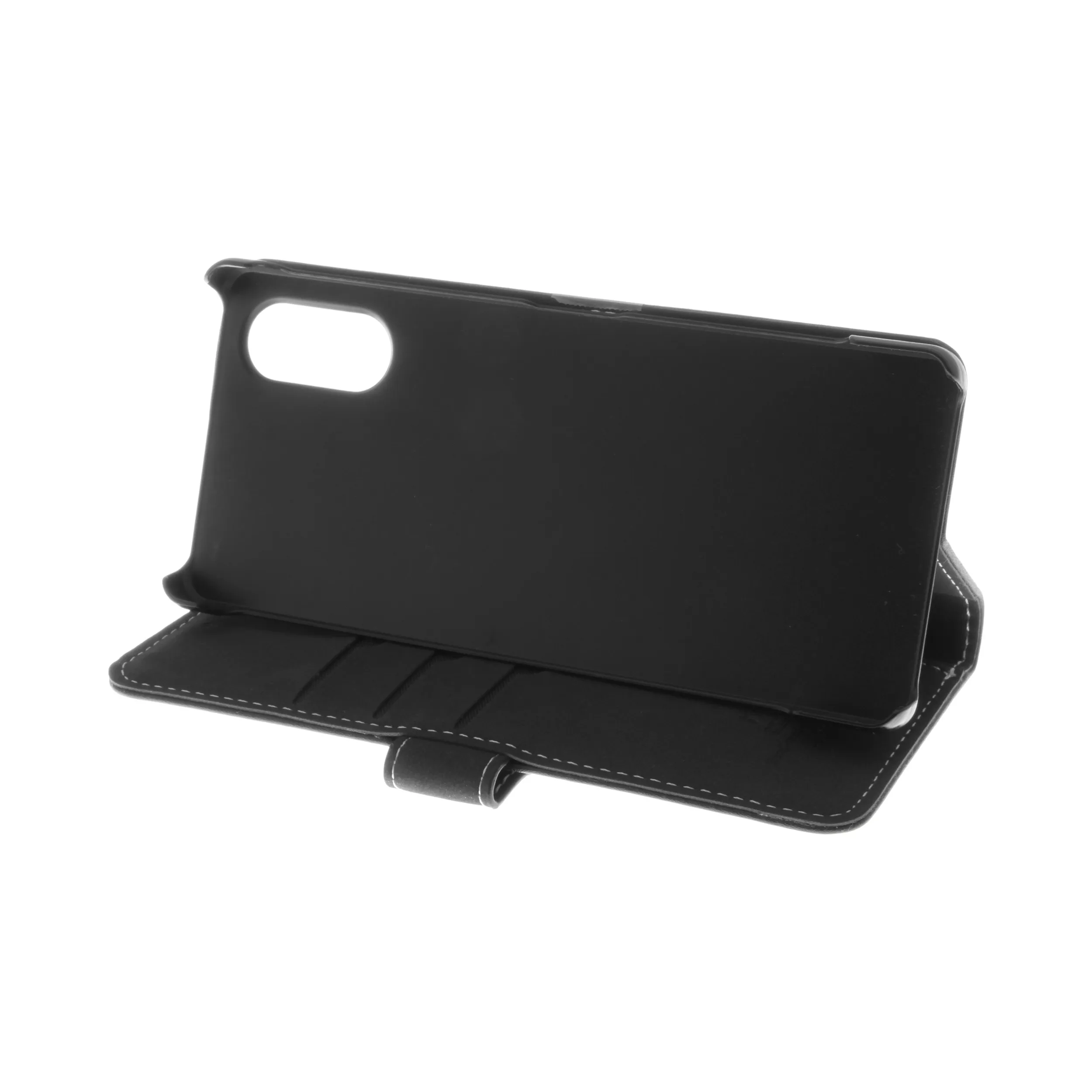 Insmat Flip Case, Xperia 5 V - plånboksfodral, Svart