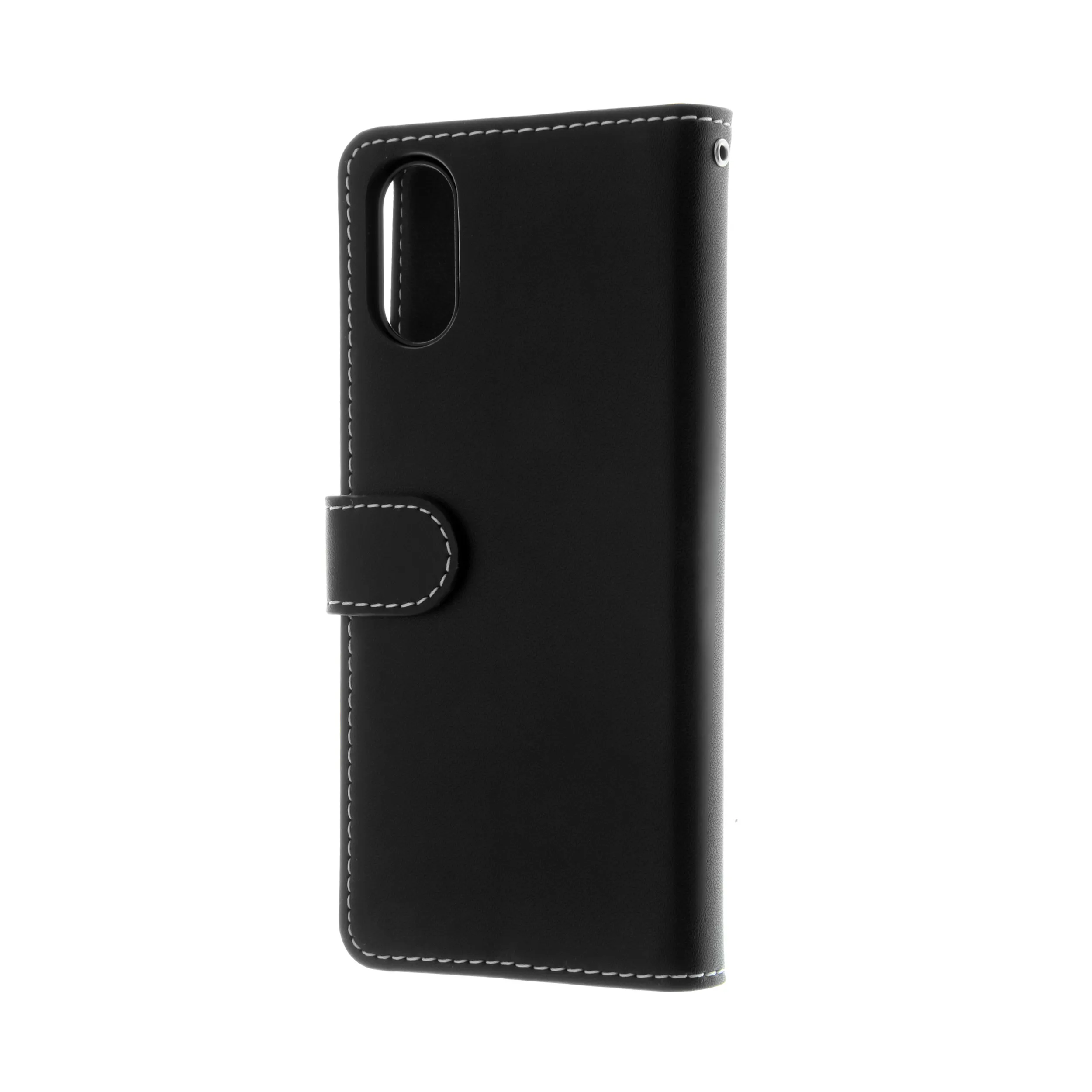 Insmat Flip Case, Xperia 5 V - plånboksfodral, Svart