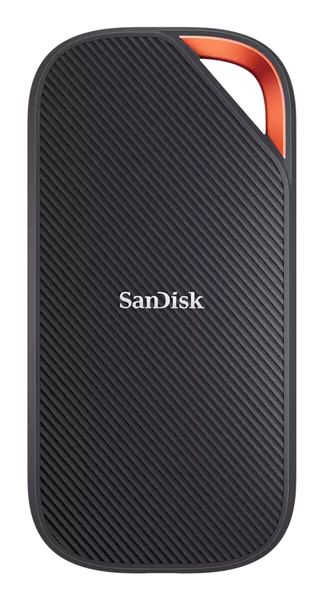 SanDisk Extreme Pro 4 TB USB4 - extern SSD, Svart/Orange