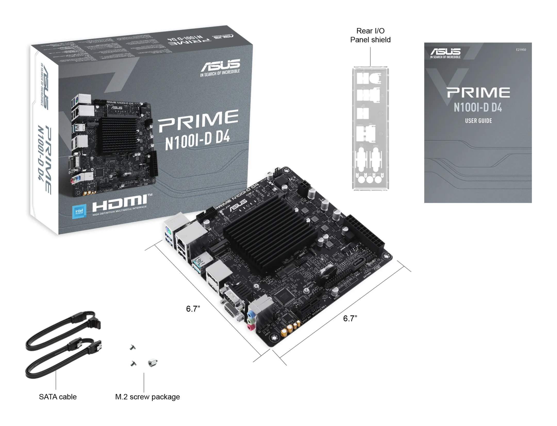 Asus PRIME N100I-D D4 Mini-ITX - motherboard