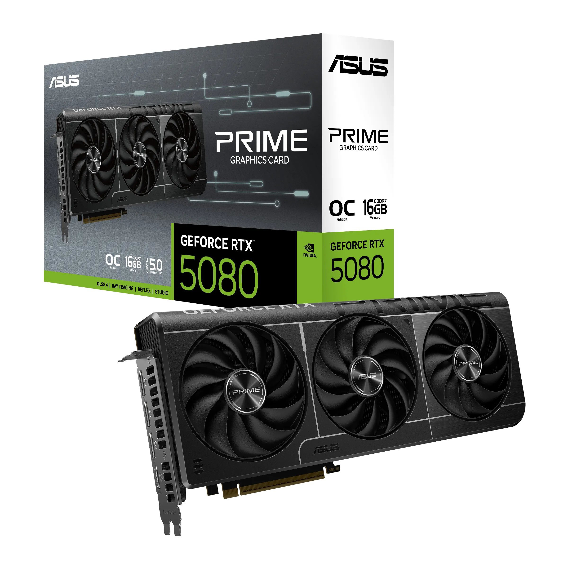 Asus GeForce RTX 5080 Prime Evo OC 16GB Graphics Card