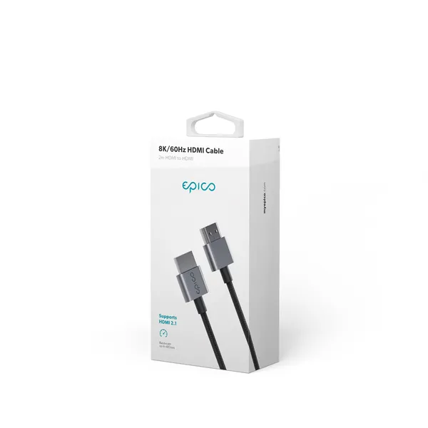 Epico 8K/60Hz Cable  2m HDMI to HDMI - space grey