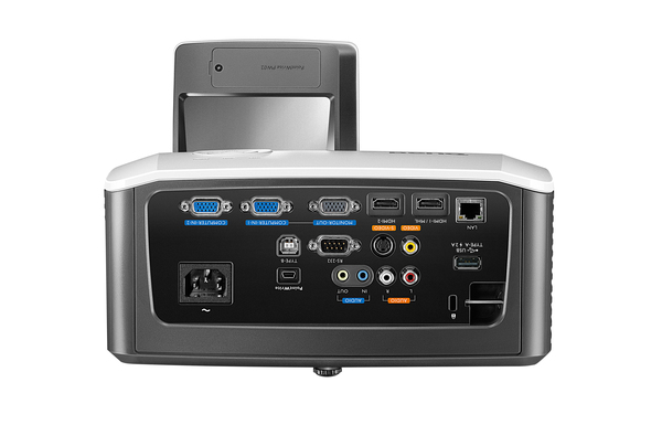 BENQ MX854UST DLP UltraShort projector 3.500 ANSILumens XGA 1.024x768 10.000:1 RJ45 2xHDMI/MHL USB RS232 4:3 analog 2x10W white
