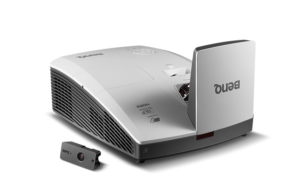 BENQ MX854UST DLP UltraShort projector 3.500 ANSILumens XGA 1.024x768 10.000:1 RJ45 2xHDMI/MHL USB RS232 4:3 analog 2x10W white