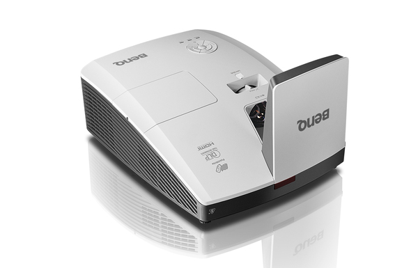 BENQ MX854UST DLP UltraShort projector 3.500 ANSILumens XGA 1.024x768 10.000:1 RJ45 2xHDMI/MHL USB RS232 4:3 analog 2x10W white