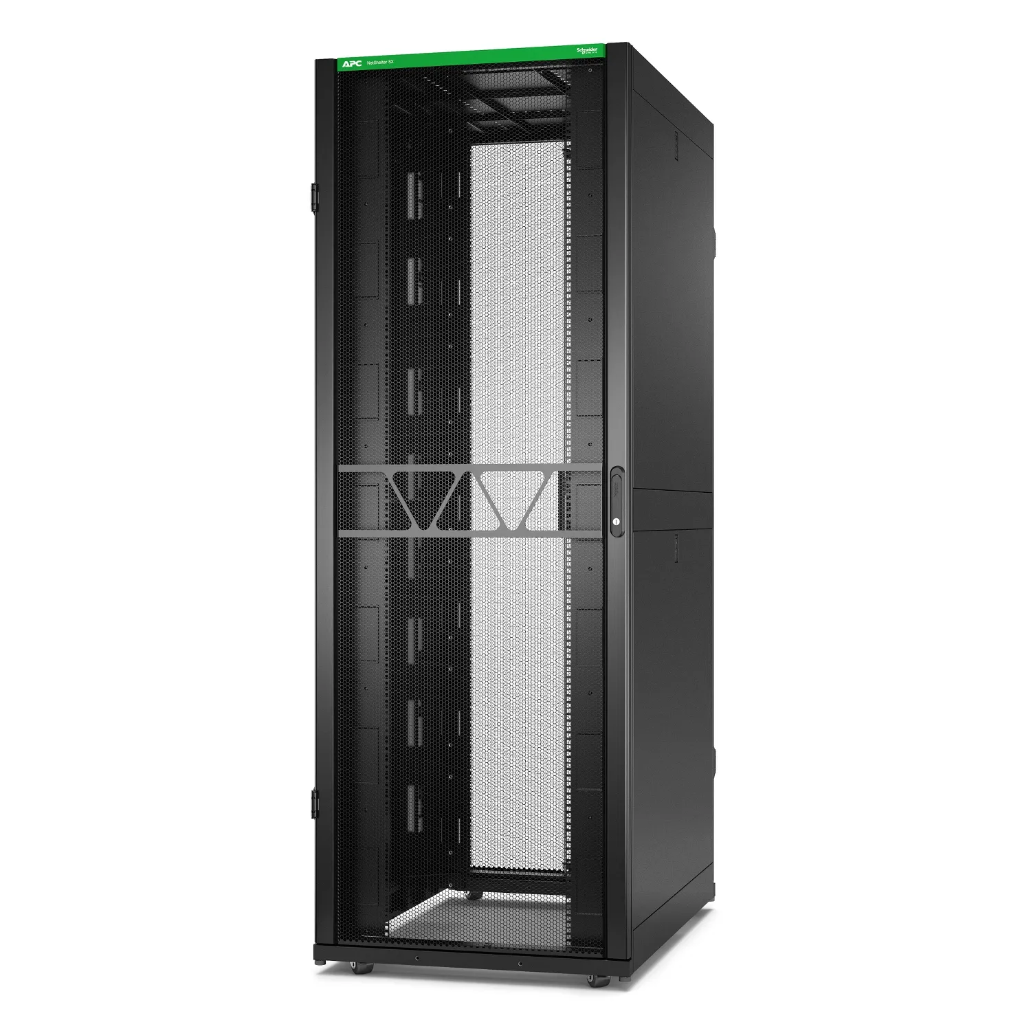 APC NetShelter SX Server Rack Gen 2 48U 2258H x 800W x 1200D mm w/ Sides Black