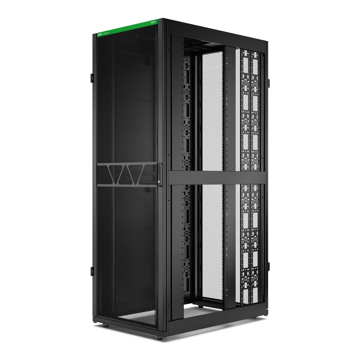 APC NetShelter SX Server Rack Gen 2 48U 2258H x 800W x 1200D mm w/ Sides Black