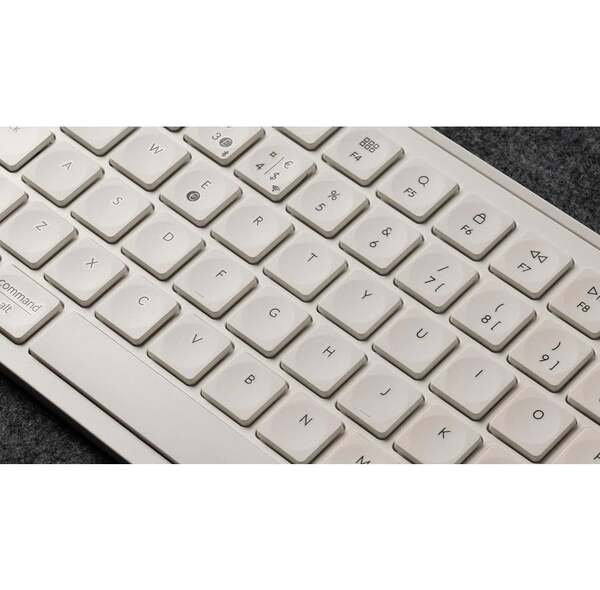 Keychron B6 Pro -langaton ergonominen n&auml;pp&auml;imist&ouml;, norsunluunvalkoinen
