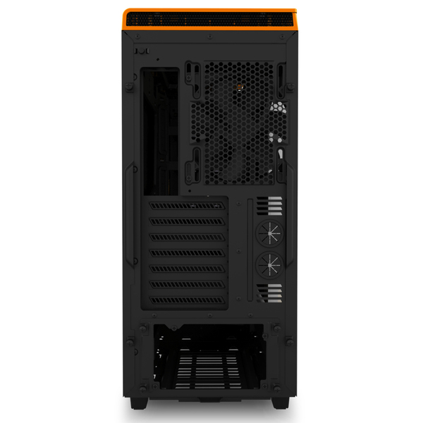 NZXT H440W Mid Tower case, window, Black/Orange
