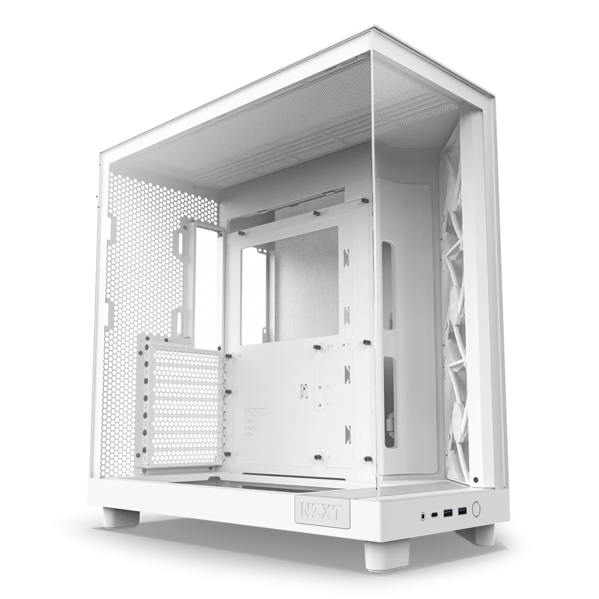 NZXT H6 Air Flow - miditornikotelo, Valkoinen
