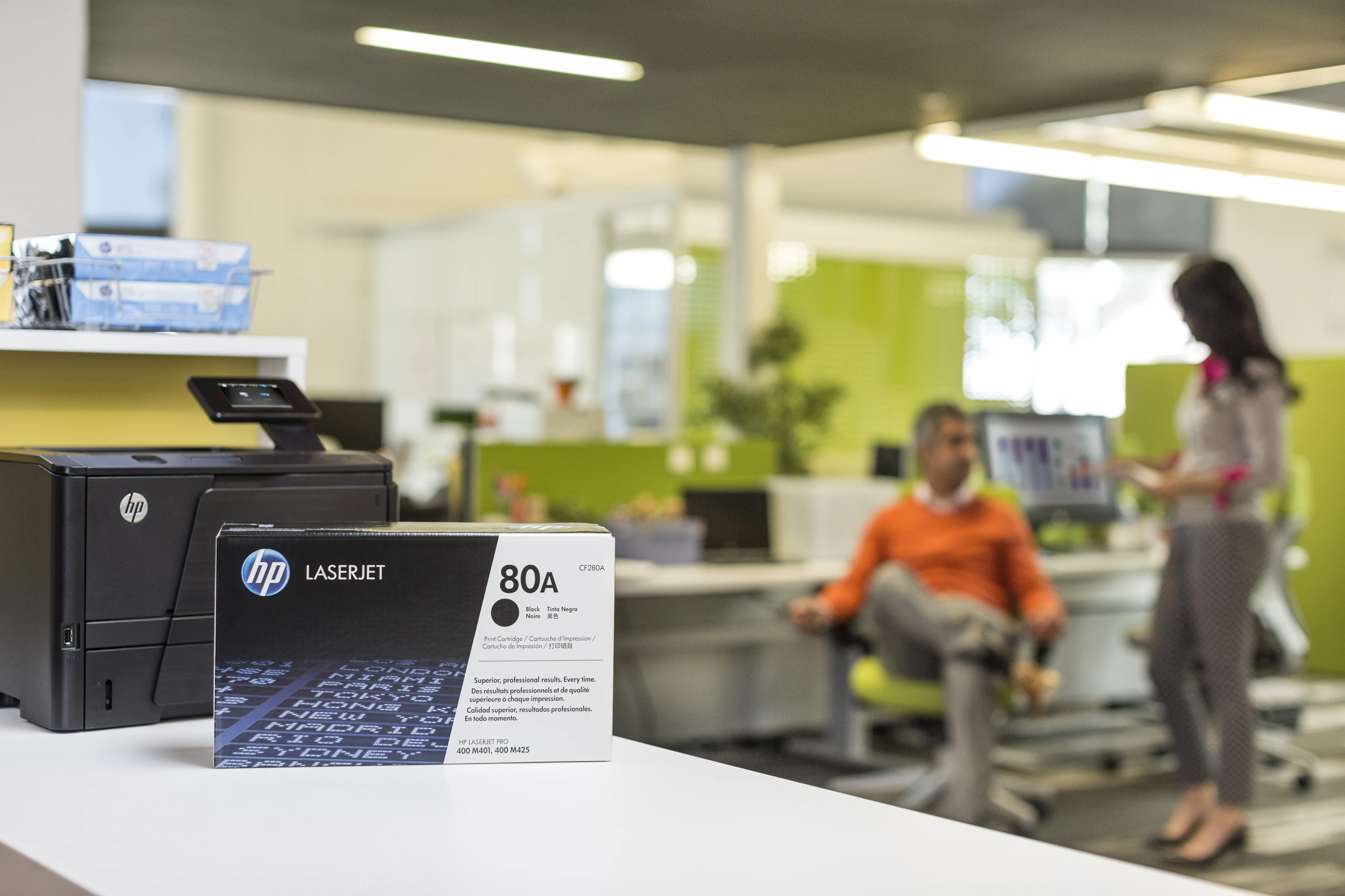 HP 80A CF280A lasertoner, svart
