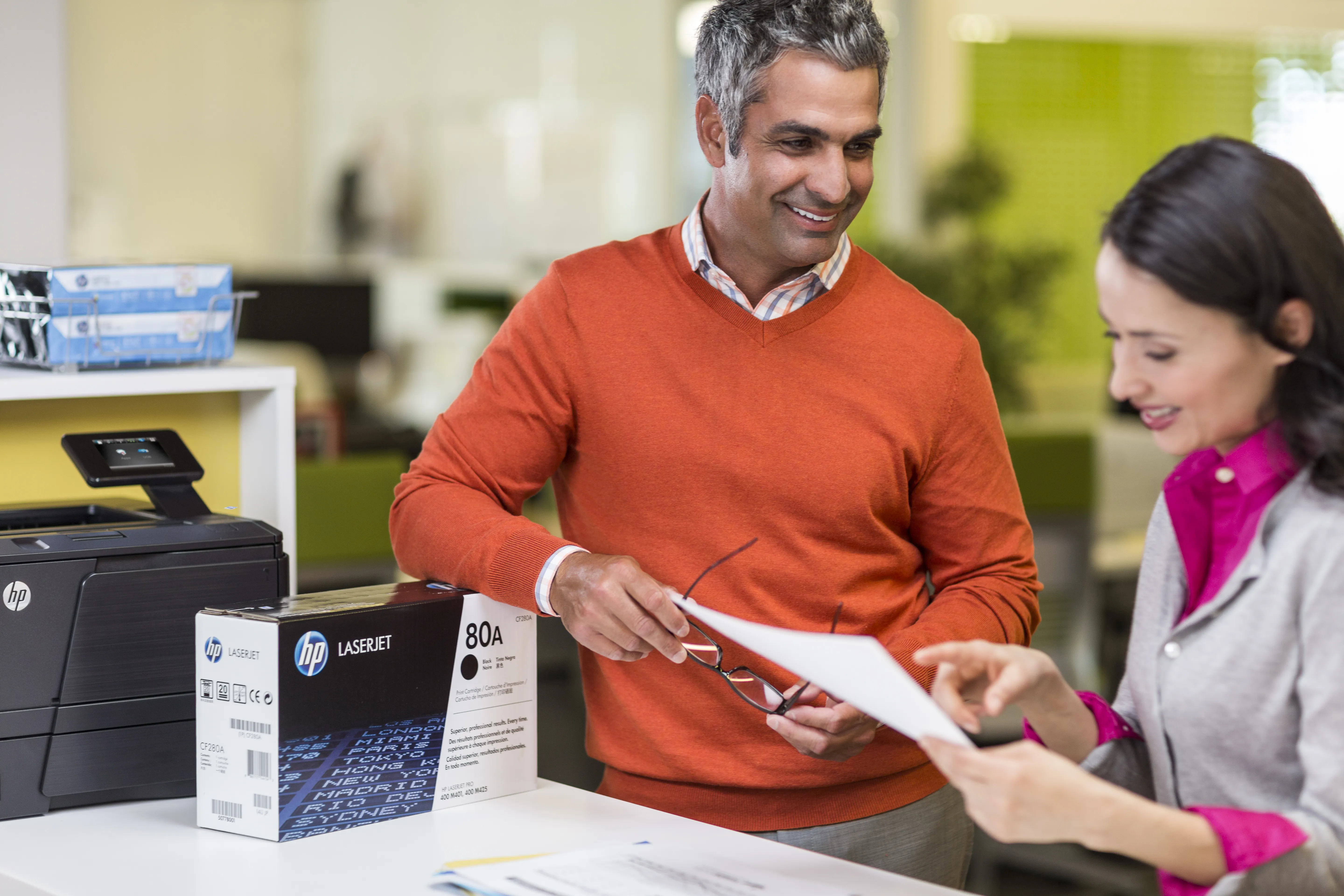 HP 80A CF280A lasertoner, svart