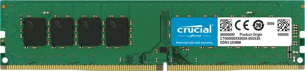 Crucial 32GB DDR4-3200 UDIMM TRAY