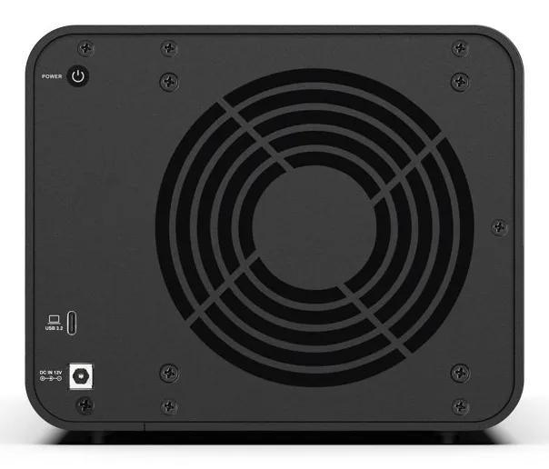 TERRAMASTER D4-320 - Direct-Attached Storage Enclosure, Black