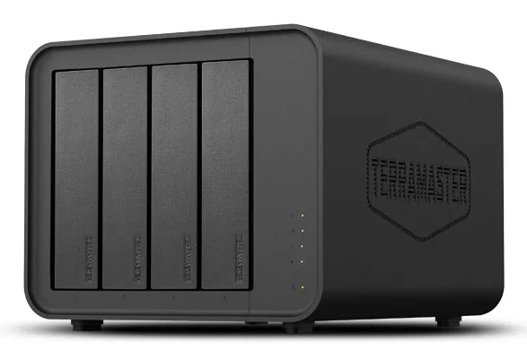 TERRAMASTER D4-320 - Direct-Attached Storage Enclosure, Black