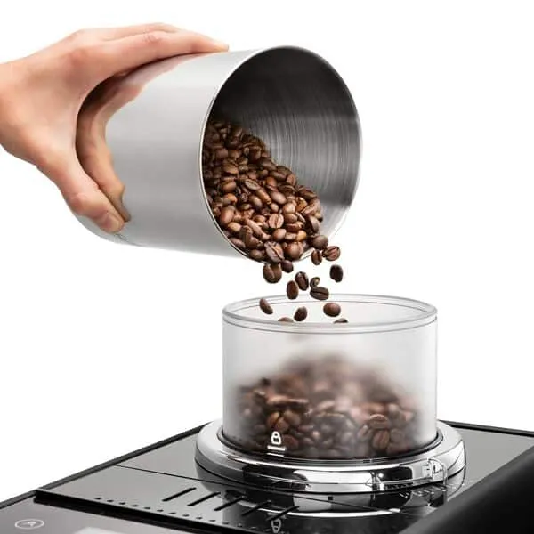 DeLonghi Rivelia EXAM440.55.B helautomatisk espressomaskin, svart