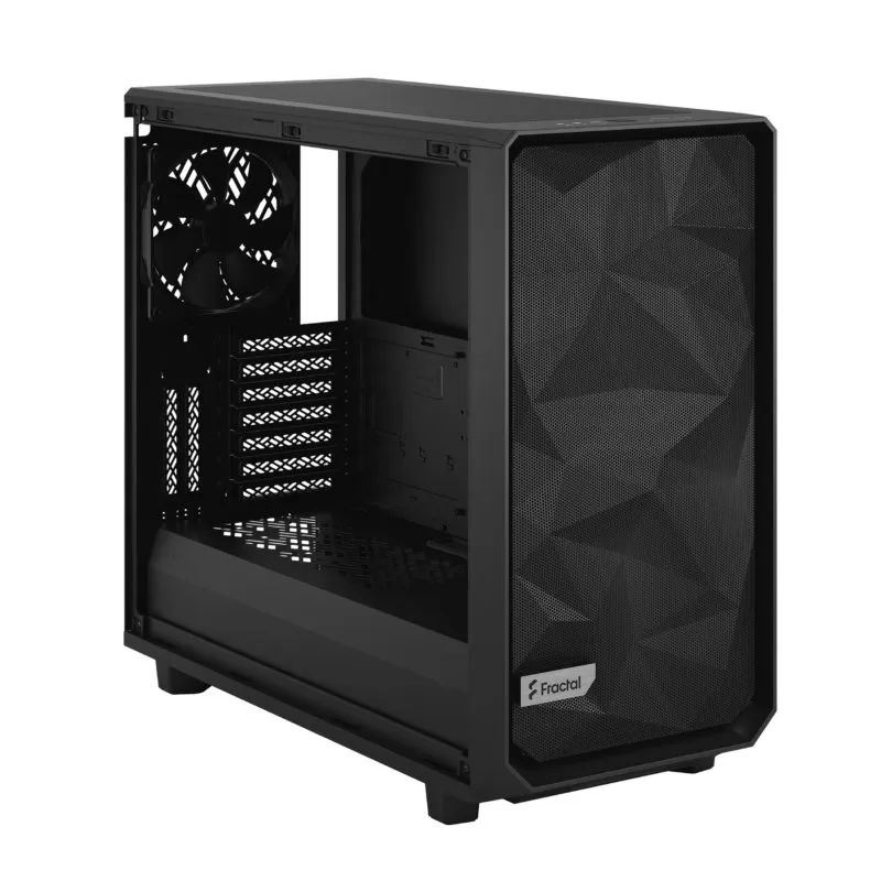 Fractal Design Meshify 2 Midi-Tower Case with dark tinted window, Black