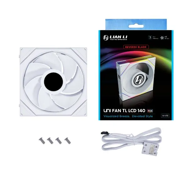 Lian Li  UNI FAN TL-LCD Wireless 140 Vit (1pc)