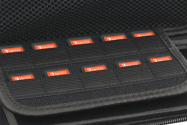 DELTACO GAMING Nintendo Switch OLED 7" Hard carry case, black