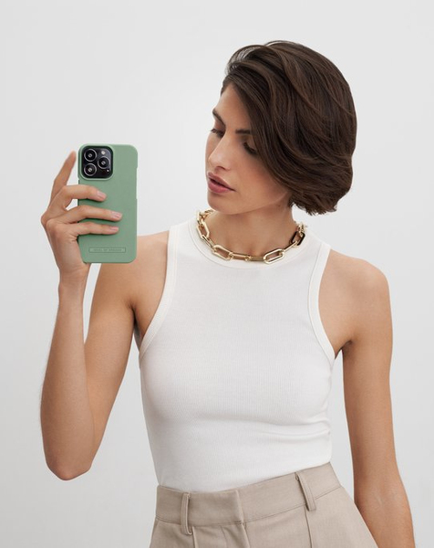 iDeal of Sweden Seamless Case, iPhone 12/12 Pro -suojakuori, Sage Green