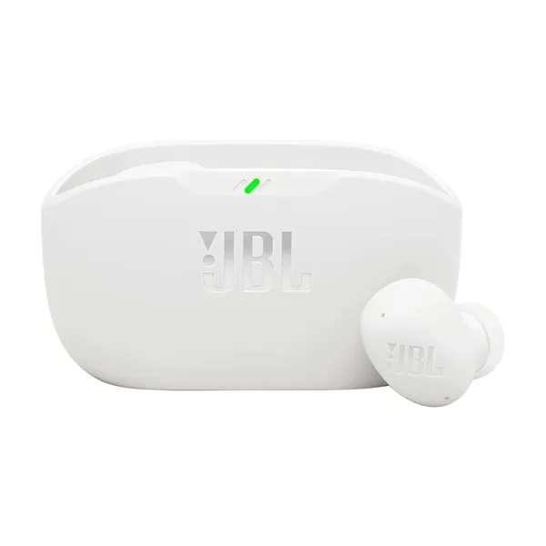 JBL Wave Buds 2 - tr&aring;dl&ouml;sa in-ear h&ouml;rlurar, vit