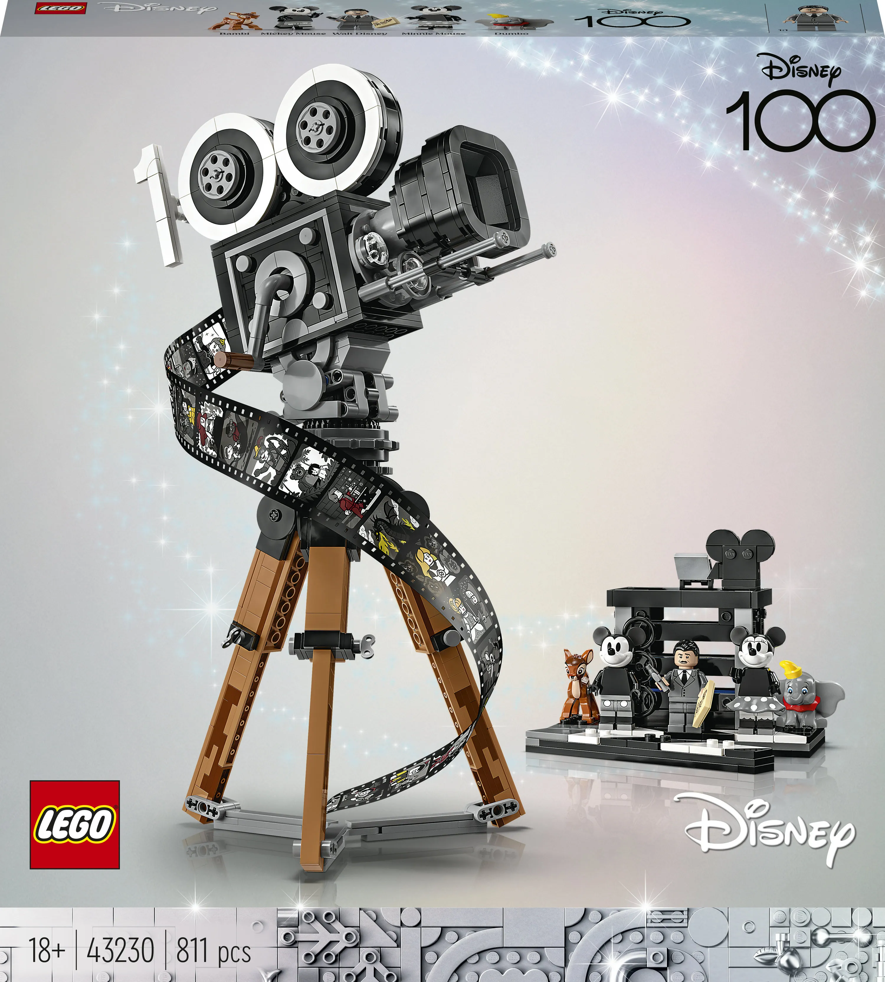 LEGO Disney Walt Disneylle omistettu kamera 43230