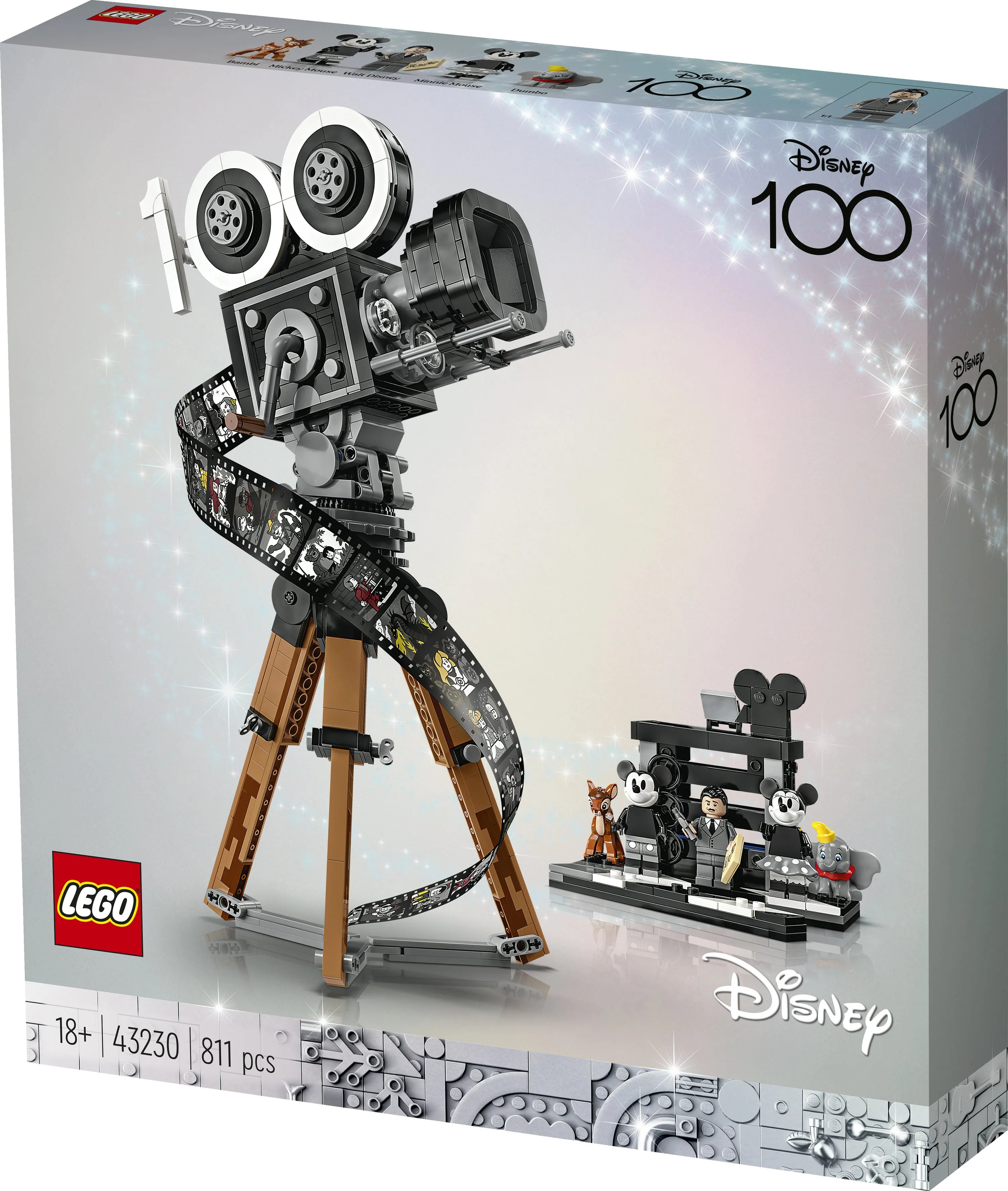 LEGO Disney Walt Disneylle omistettu kamera 43230