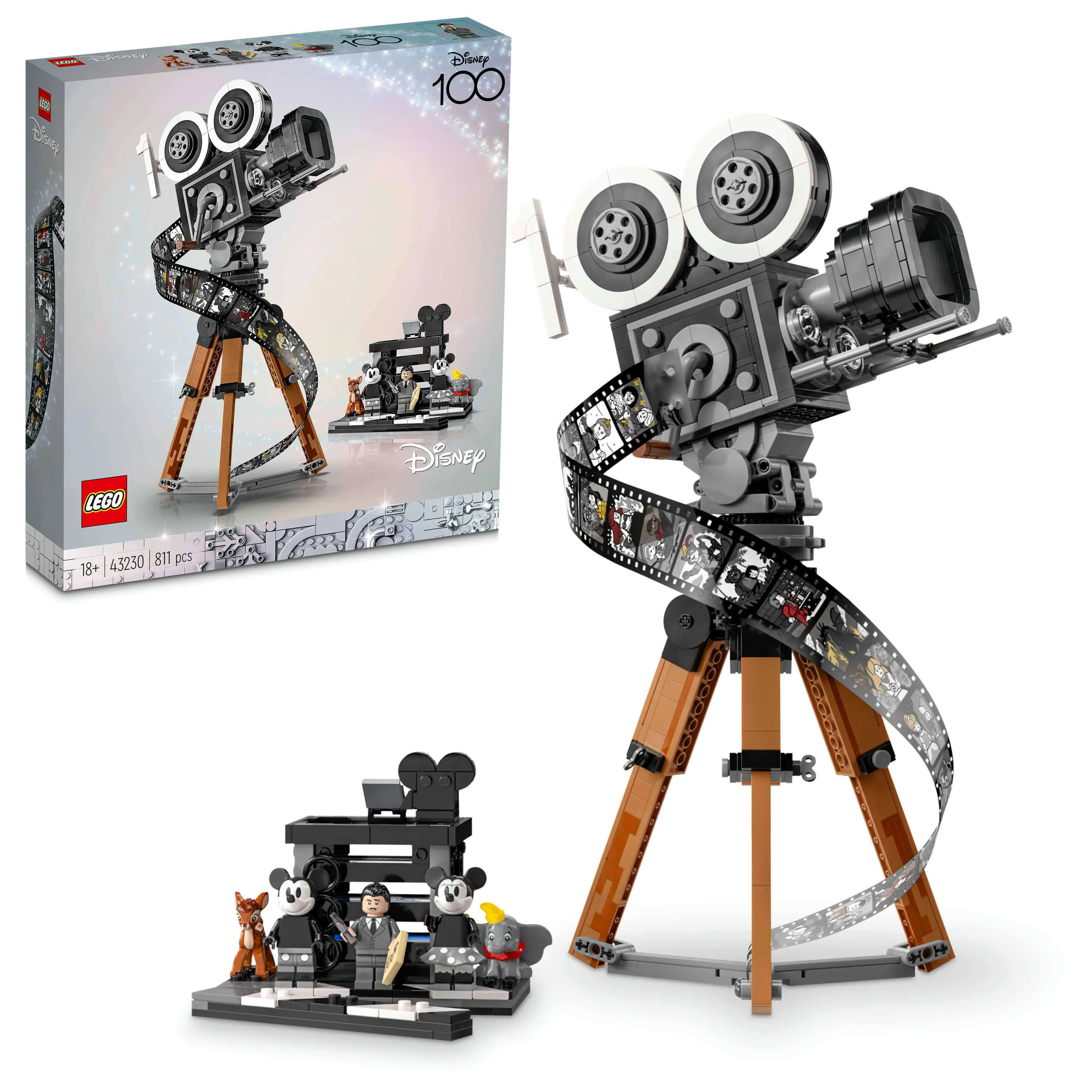 LEGO Disney Walt Disneylle omistettu kamera 43230