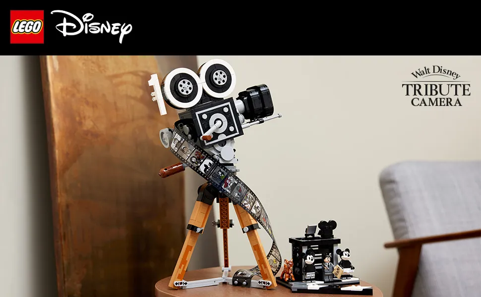 LEGO Disney Walt Disneylle omistettu kamera 43230