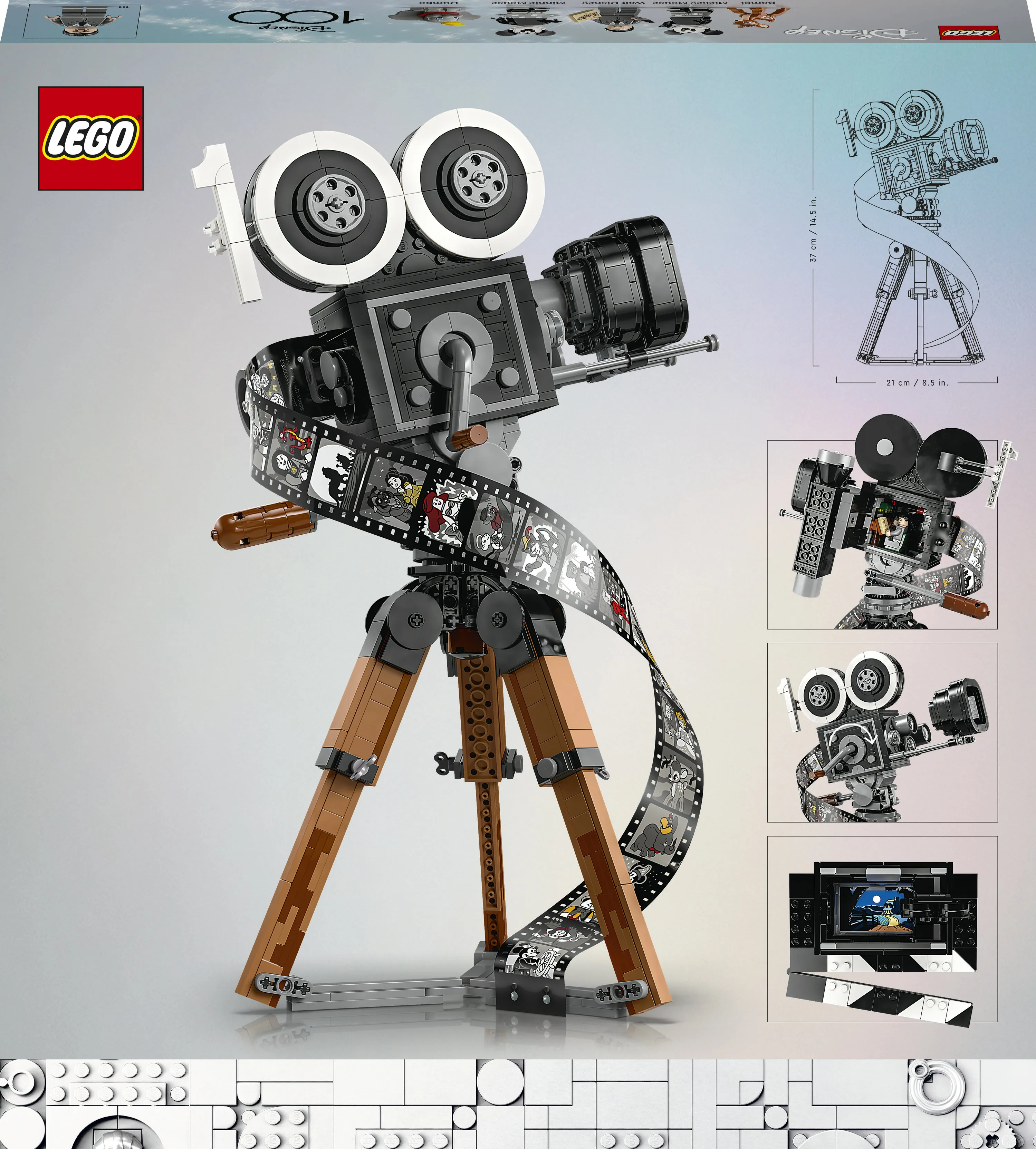 LEGO Disney Walt Disneylle omistettu kamera 43230
