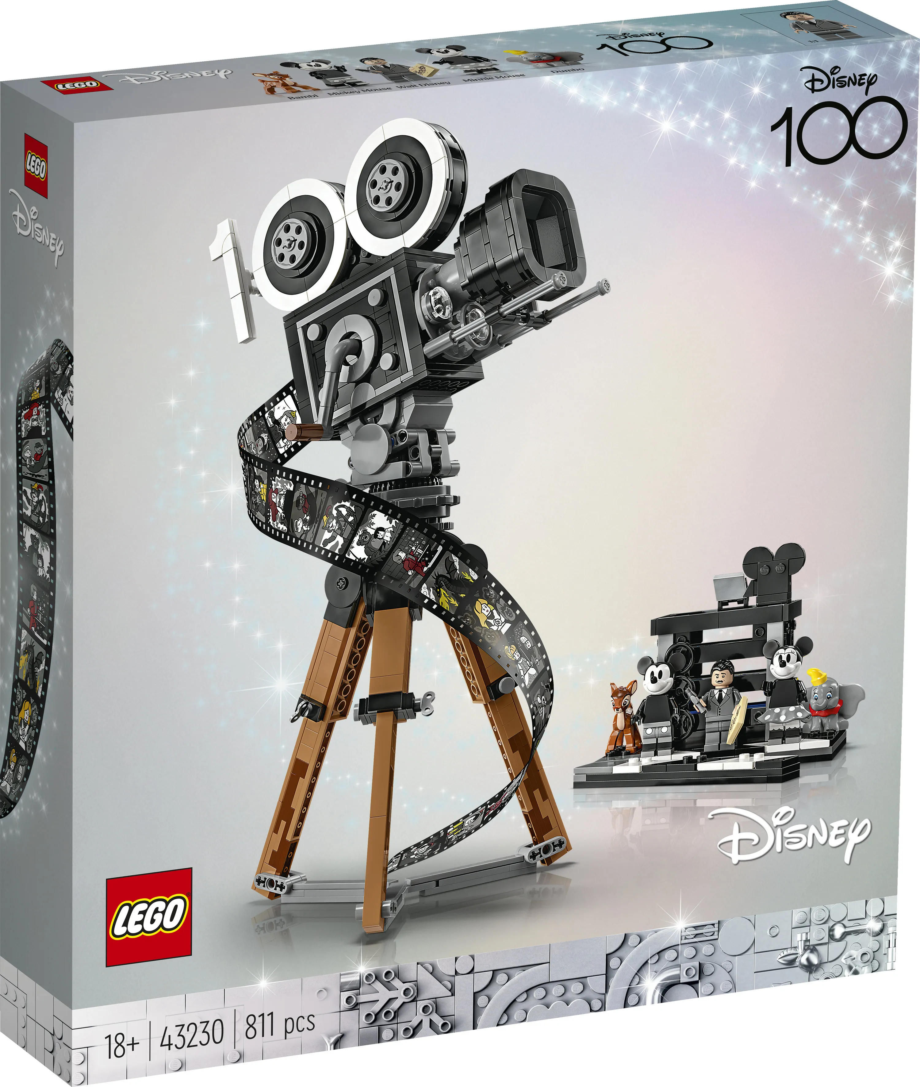 LEGO Disney Walt Disneylle omistettu kamera 43230