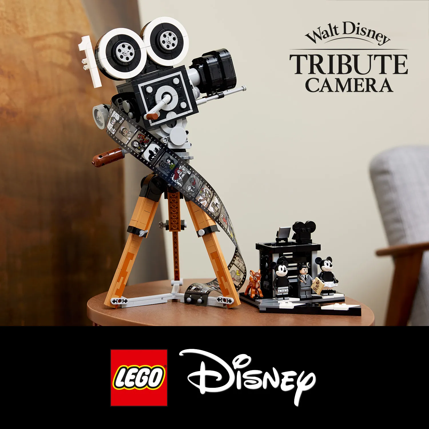 LEGO Disney Walt Disneylle omistettu kamera 43230