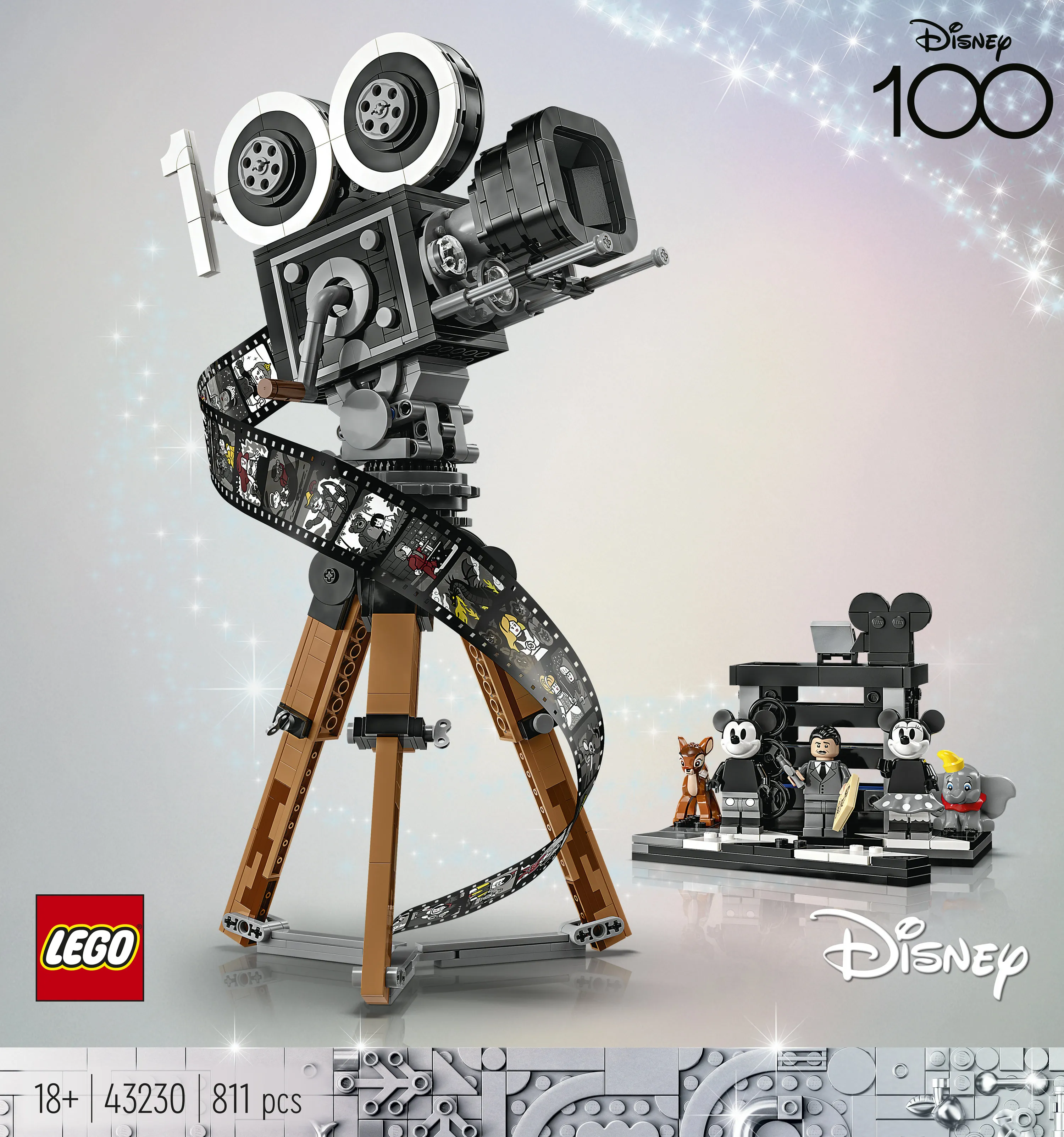 LEGO Disney Walt Disneylle omistettu kamera 43230
